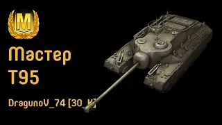 Мастер Т95. Мастер на Черепахе. World of Tanks Blitz 74