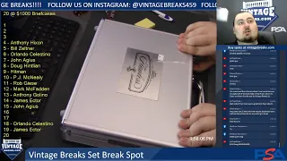 Vintage Breaks Live Stream 3/30/2021: VB North