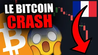 URGENT: LE BITCOIN EN TRAIN DE CHUTER.. VOILÀ COMMENT JE RÉAGIS