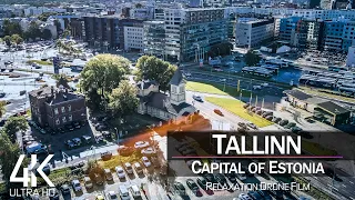 【4K】Tallinn from Above 🔥 Capital of ESTONIA 2021 🔥 Cinematic Wolf Aerial™ Drone Film