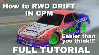 How to Rwd drift in Car Parking Multiplayer [ FULL TUTORIAL ]