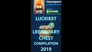 Luckiest Legendary Clash Royale Chest Opening Compilation 2019