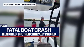 Deadly Florida boat crash kills teen