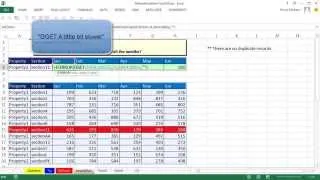 Mr Excel & excelisfun Trick 159: Three Way Lookup: SUMIFS or DGET?