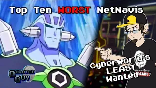 Top Ten WORST NetNavis in Mega Man Battle Network