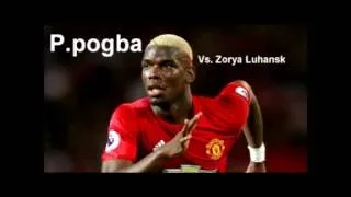 P. Pogba / Manchester United vs. zorya 2016/2017