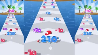 Number Run 3D - just run & merge more possible numbers