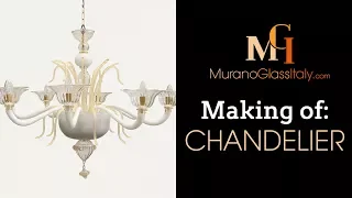 Glass Blowing a Chandelier – The Art of Artisan Glass Making – Made in Venice, Italy