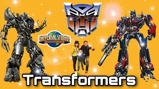Universal Studios Singapore 2022 | Transformers - The Ride 3D | Meet and Greet w/ Optimus Prime !!!
