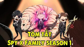 Tóm Tắt Spy x Family Phong Cách Bựa, Gia Đình Điệp Viên Bất Ổn Season 1