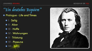 Brahms deutsches Requiem Overview