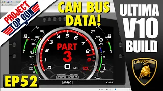 PART-3: I Configure my MoTeC Dash with OEM CAN BUS Data!