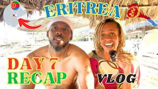 AFRICAN-AMERICAN 1ST TIME IN ERITREA 🇪🇷 2023 VLOG | ጥዑም ዓሳ LUNCH AT THE RED SEA I DAY 7 RECAP