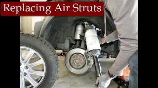 Land Rover Discovery 3 - Learn How To Fix Your Air Suspension - Change You r Struts