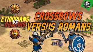 Crossbow civs should be good against Romans ?