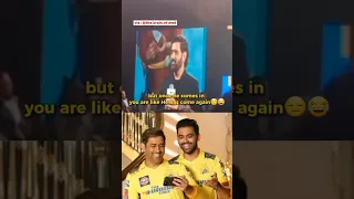 MS DHONI FUNNY MOMENT|| TALKING ABOUT DEEPAK CHAHAR|| @msdhoni..7