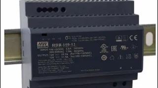HDR-150-12 Mean Well Zdroj na DIN 135W 12V
