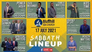 Bluffhill SDA Church || Afternoon Online Worship Service || 17 July 2021 || 1400HRS TO 1600HRS