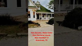 The Original Texas Chain Saw Massacre House, now Hooper's in Kingsland, TX