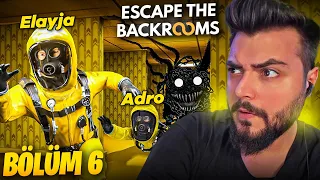 BU BÖLÜMÜ GEÇMEK İÇİN HERKESE İHTİYAÇ VAR!! EKİPLE ESCAPE THE BACKROOMS 6.BÖLÜM | Elayja