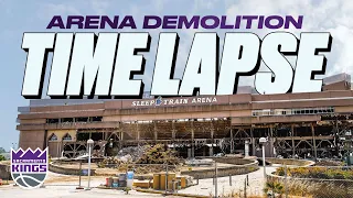 Sacramento Kings Arena Demolition Time Lapse