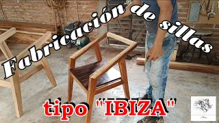 ¿Cómo fabricar sillas tipo "Ibiza"? 🤔👌🏻| Aries WoodWorking 🔨🪑