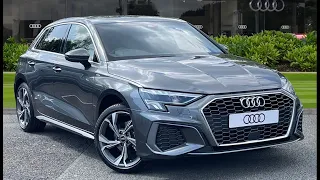 2023 Brand New Audi A3 1.0 TFSI 30 S line Sportback | Stoke Audi