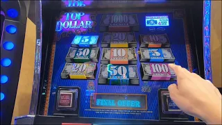 Saved By The Last Spin on $20 Top Dollar | $50 Spins on Triple Diamond