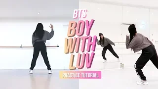 [PRACTICE] BTS (방탄소년단) - 'Boy With Luv (작은 것들을 위한 시)' - Dance Tutorial - SLOWED + MIRRORED