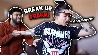 "BREAKING UP WITH MY PREGNANT GIRLFRIEND" PRANK *BACKFIRES*