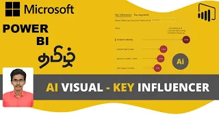 AI Visuals In Power BI | Power BI Key Influencers Visual | Power BI Tutorial For Beginners In Tamil