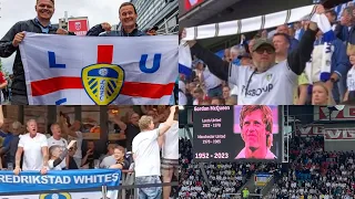 Leeds fans in Oslo vs Manchester United