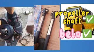 REPLACE PROPELLER SHAFT BELO OIL SEAL Piaggio Ape City