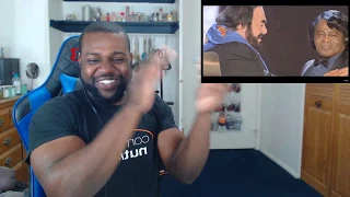 Luciano Pavarotti, James Brown - It's A Man's Man's Man's World | Reaction