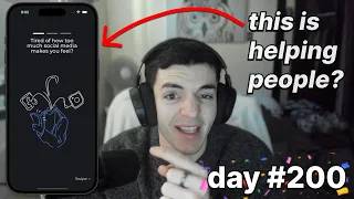 i made an app to help people scroll less for 200 days.