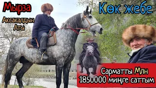 Атты чапкан АКСАКАЛ КӨК ЖЕБЕНИ КӨРСӨТТҮ 👍САРМАТ миллион сегиз жүзгө кетти деди