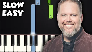 I Can Only Imagine - MercyMe | SLOW EASY PIANO TUTORIAL + SHEET MUSIC
