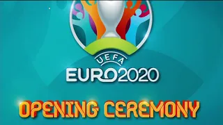 UEFA Euro 2020 - 2021 official opening ceremony. Martin Garrix, BONO, Edge - We are the people.