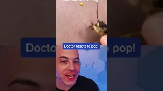 Doctor reacts to crazy pimple pop method! #dermreacts #pimplepop #crawdad