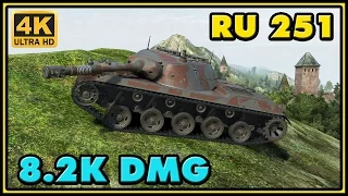 World of Tanks | Spähpanzer Ru 251 - 7 Kills - 8,2K Damage Gameplay