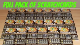 Full Pack of £10 Scratchcards £200 44k subs Special