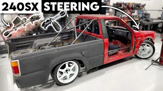 Completing The 240SX Steering System In DRIFT TRUCK V2!