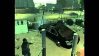 GTA 4 Адские качели и приколы!