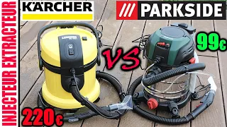 Aspirateur injecteur extracteur PARKSIDE VS KARCHER SE4001 PWS 20 C2 Carpet Cleaner PARTIE 1