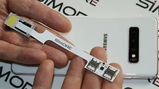 Galaxy S10+ Dual SIM Adapter Android - Convert single SIM S10+ to Dual SIM or Triple SIM with SIMore