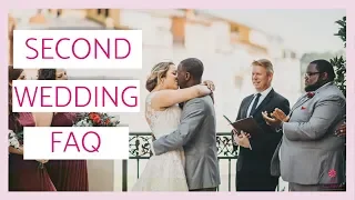 Second Wedding FAQ: Your Biggest Questions Answered!