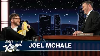 Joel McHale on Crazy Trip Across Canadian Border, Speaker of the House Drama & His Snake Co-Star