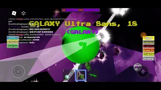 Roblox Mega Boss Survival Galaxy Ultra Sans