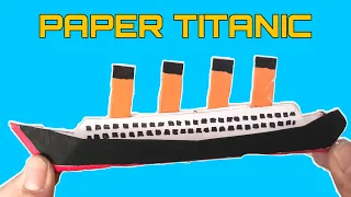 How to Make Paper Titanic Ship in 29 Folds