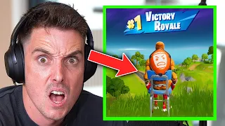 How LazarBeam Won A Fortnite Game WITHOUT MOVING!